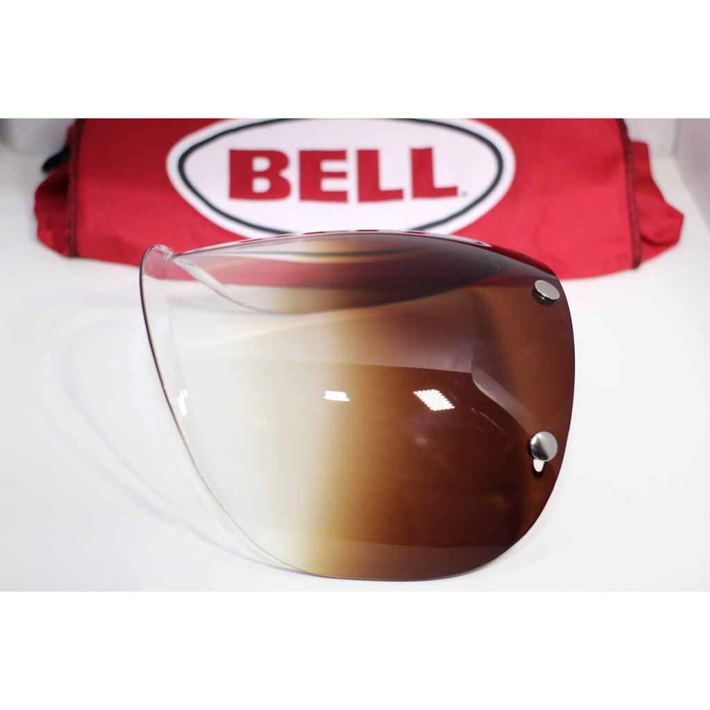 Bell Visor Sparepart for Custom 500 PS-3 Snap (Snap Shield Amber Gradient)