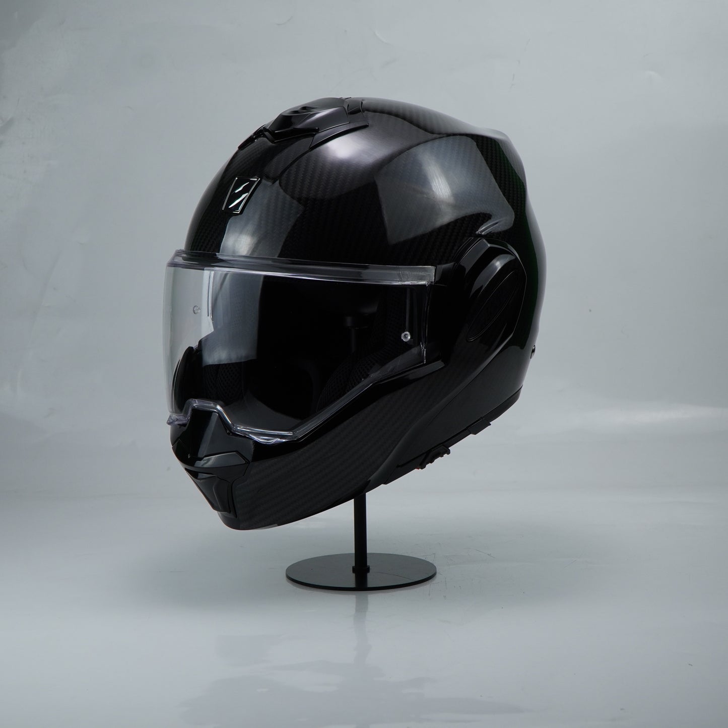 Scorpion Helmet Exo-Tech Evo Carbon (Solid Black)