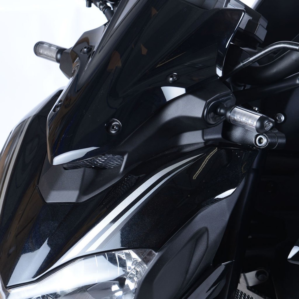 R&G Front Indicator Adapter Kit for Kawasaki Versys-X 300 ('17-), Z125 ('19-), Ninja 125 ('19-) & Z400/ Z250 ('19-)
