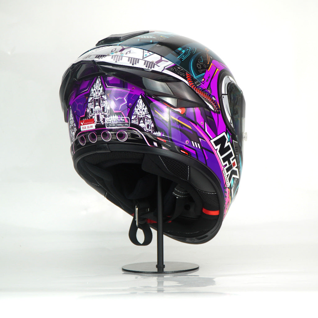 NHK Helmet K5R SV Pesona & Teknologi (Black Glossy)