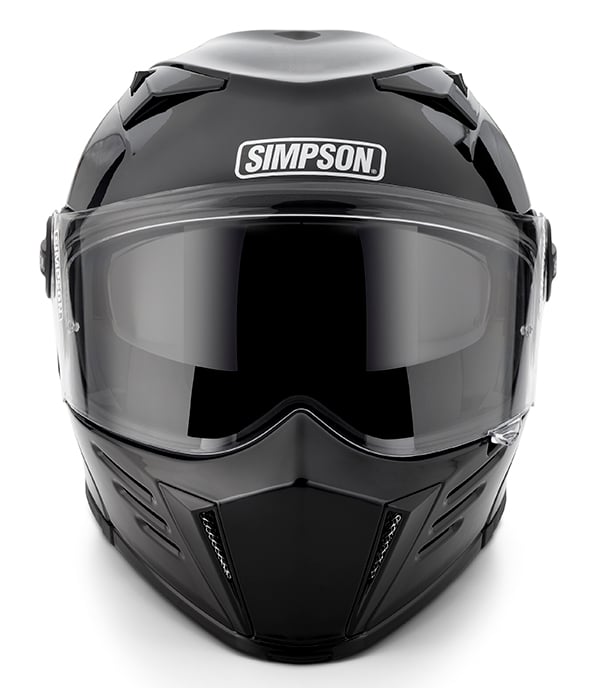 Simpson Helmet Darksome Bandit (Gloss Black)