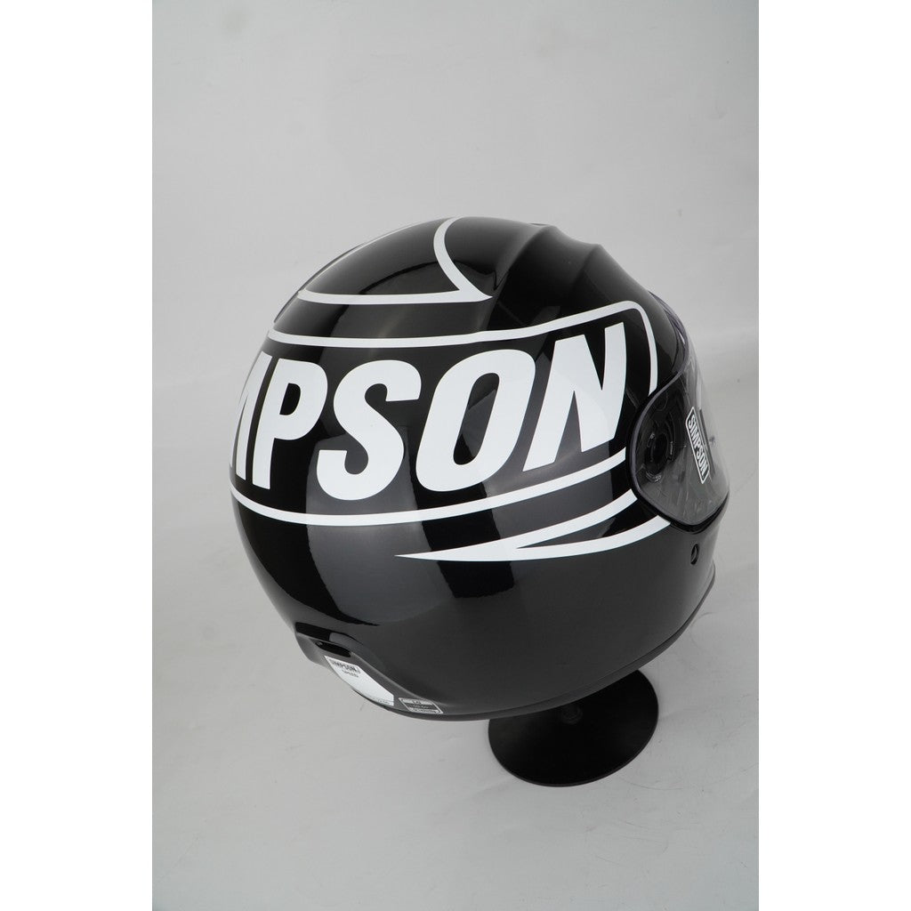 Simpson Helmet Speed Bandit (12 O'Clock Black)