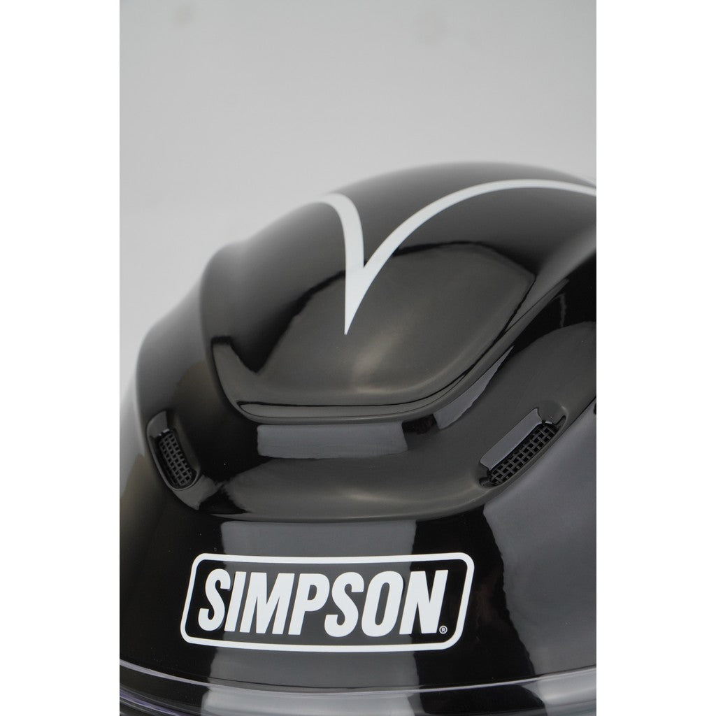Simpson Helmet Speed Bandit (12 O'Clock Black)