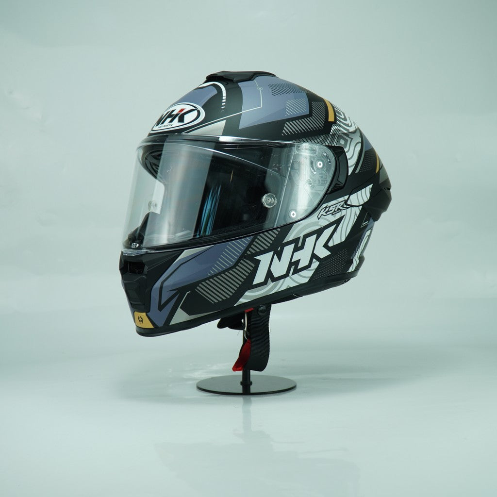 NHK Helmet K5R SV Speed Lite (Black/Gray Silver Matt)