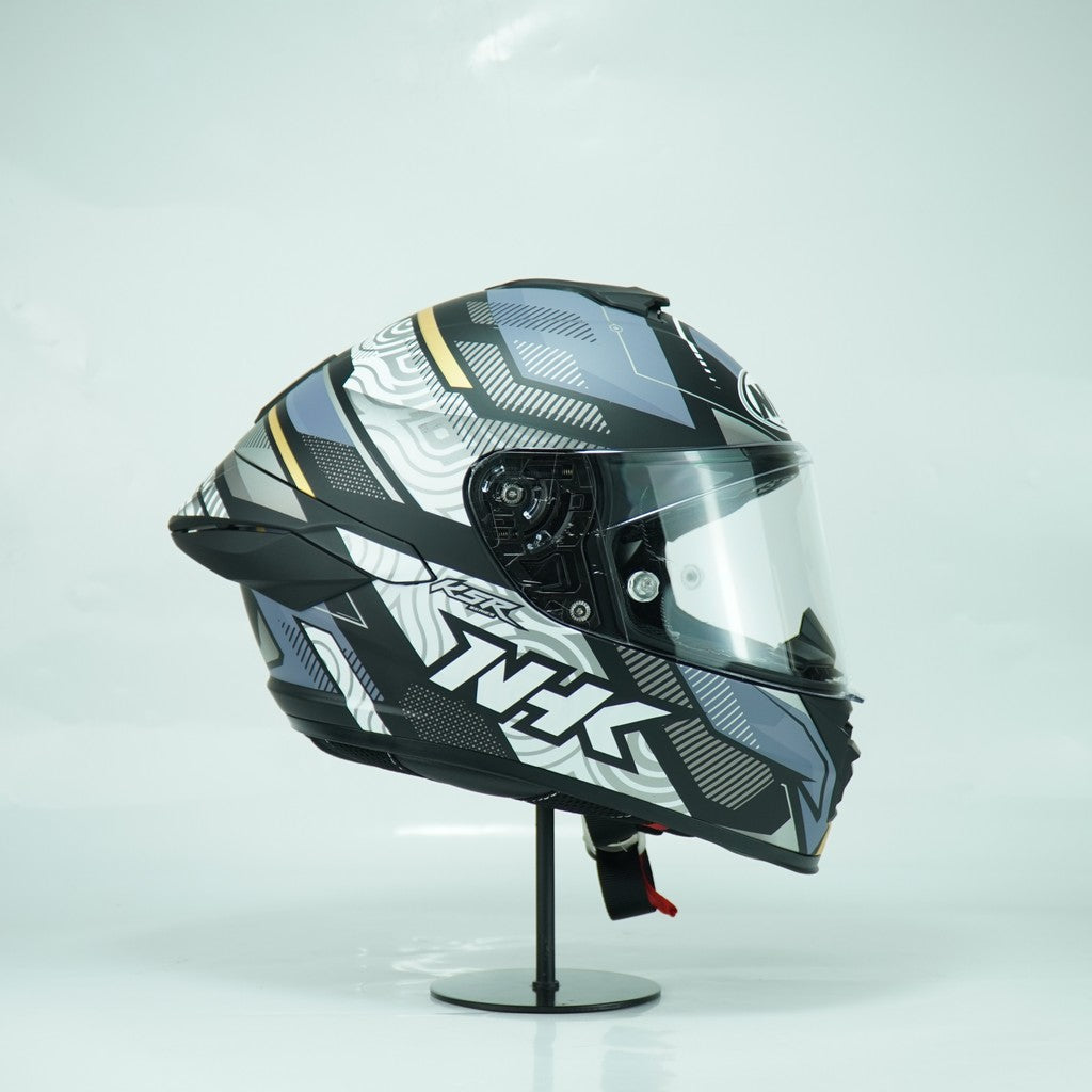 NHK Helmet K5R SV Speed Lite (Black/Gray Silver Matt)