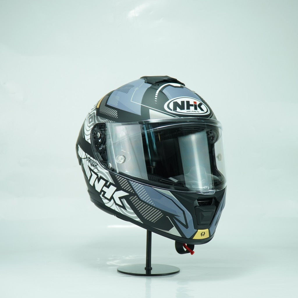 NHK Helmet K5R SV Speed Lite (Black/Gray Silver Matt)
