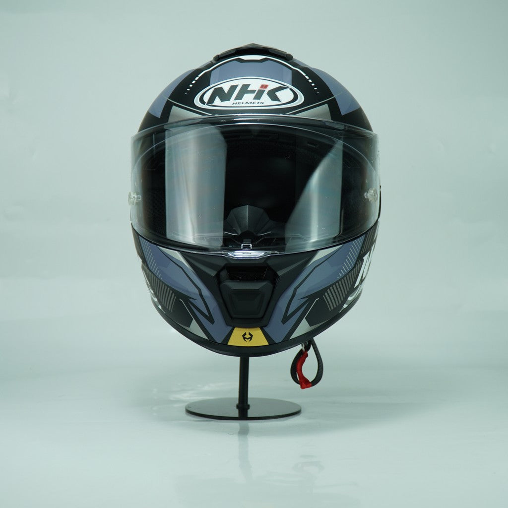 NHK Helmet K5R SV Speed Lite (Black/Gray Silver Matt)