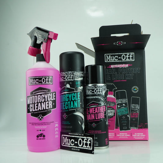 MUC OFF MOTORCYCLE CLEAN PROTECT LUBE KIT V2