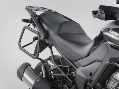 SW Motech EVO Side Carriers (Black) fits for Kawasaki Versys 1000 ('15-'16) - Durian Bikers