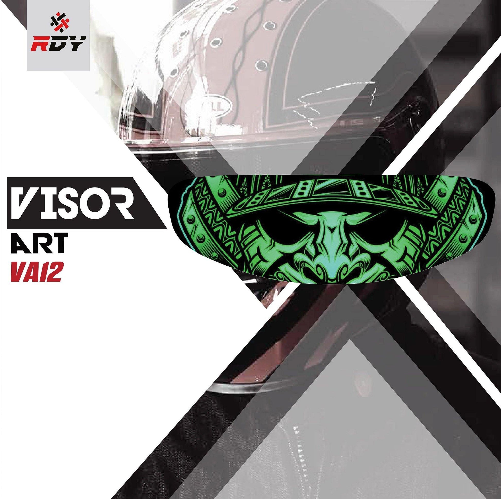 RDY Visor Art (VA12) - Durian Bikers