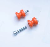 R&G Cotton Reels fits for Husqvarna 701 Enduro/ 701 Supermoto & KTM 1090/1190 Adventure (Orange) - Durian Bikers