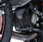 R&G Cylinder Head Guard fits for Ducati Monster 1200 / 1200S / 1200R ('14-) (Front) (Red) - Durian Bikers