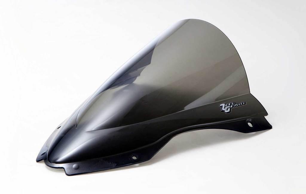 Zero Gravity Double Bubble Windscreen fits for Kawasaki ZX-10R ('16-'19) (Light Smoke) - Durian Bikers