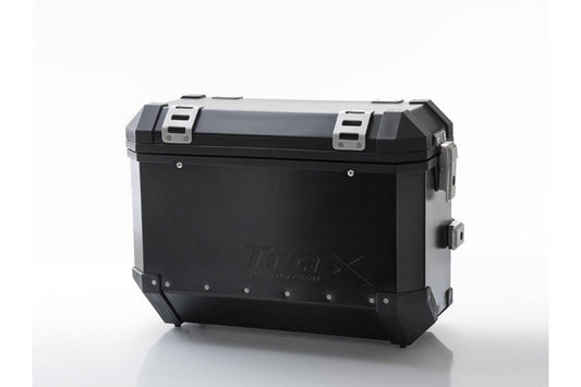 SW Motech TRAX EVO M Side Case (Aluminum / 37 L / Left / Black) - Durian Bikers