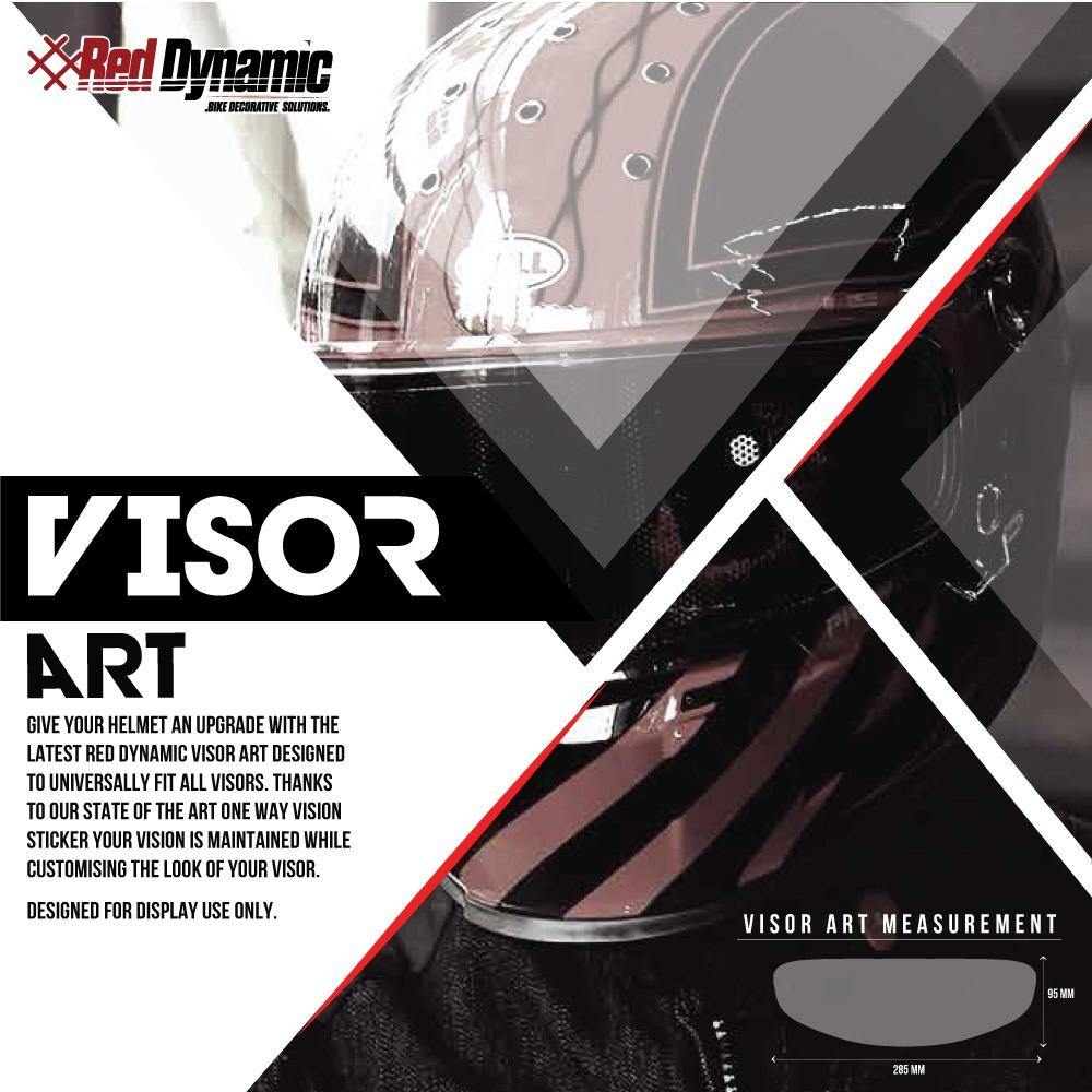 RDY Visor Art (VA08) - Durian Bikers