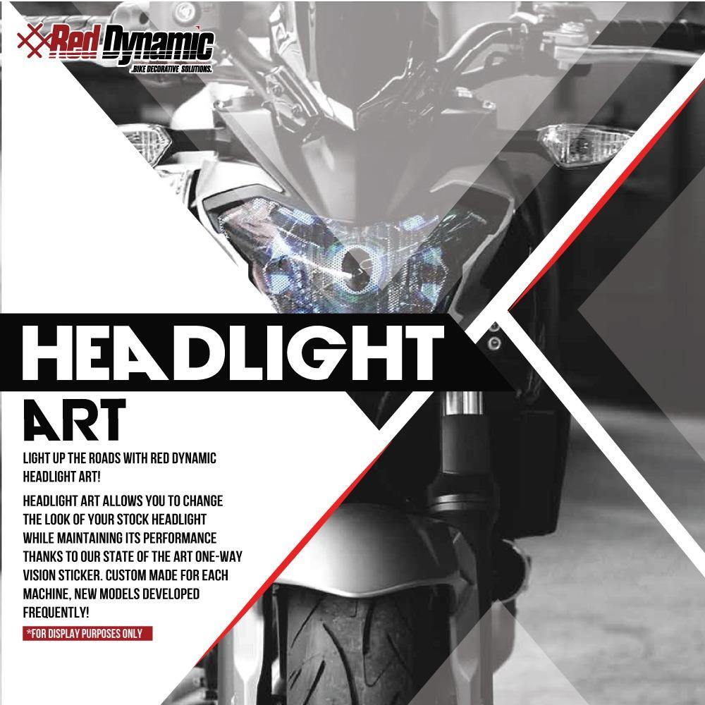 RDY Headlight Art fits for Kawasaki Ninja 250 - Durian Bikers