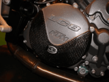 R&G Carbon Fibre Engine Case Slider fits for KTM Super Duke LC8 (RHS) - Durian Bikers