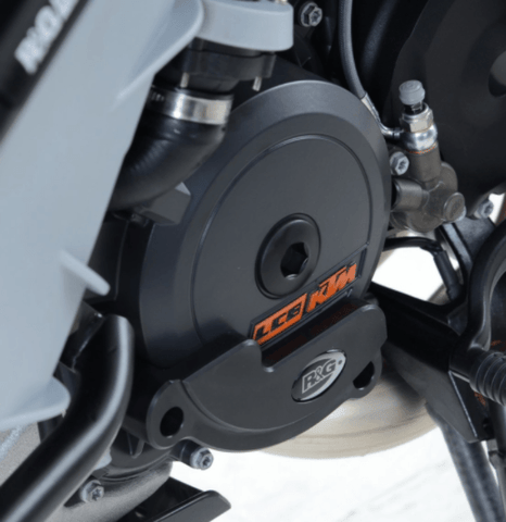 R&G Engine Case Slider fits for KTM RC8/RC8R/1090/1190/1290 Adventure 1290 Superduke GT & 1290 Superduke R (LHS) - Durian Bikers