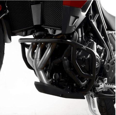 R&G Adventure Bar fits for Triumph Tiger 900 GT (PRO)/ 900 Rally (PRO) ('20-) & Tiger 850 Sport ('21-) (Silver) - Durian Bikers