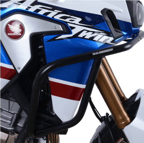 R&G Adventure Bars fits for Africa Twin Adventure Sport ('18-'19) (Silver) - Durian Bikers