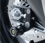 R&G Cotton Reels fits for KTM 125 Duke ('17-) / RC125 ('16-) / RC390 ('17-) (Offset) (Black) - Durian Bikers