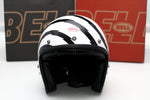 Bell Custom 500 (Vertigo Gloss White/Black/Red) - Durian Bikers