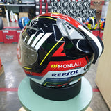 NHK Helmets R1 v2.0 Repsol (Black/Red Glossy) - Durian Bikers