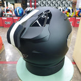 NHK Helmets R1 v2.0 Solid (Black Doft Microlock) - Durian Bikers