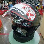 NHK Helmets R1 v2.0 Solid (Black Doft Microlock) - Durian Bikers