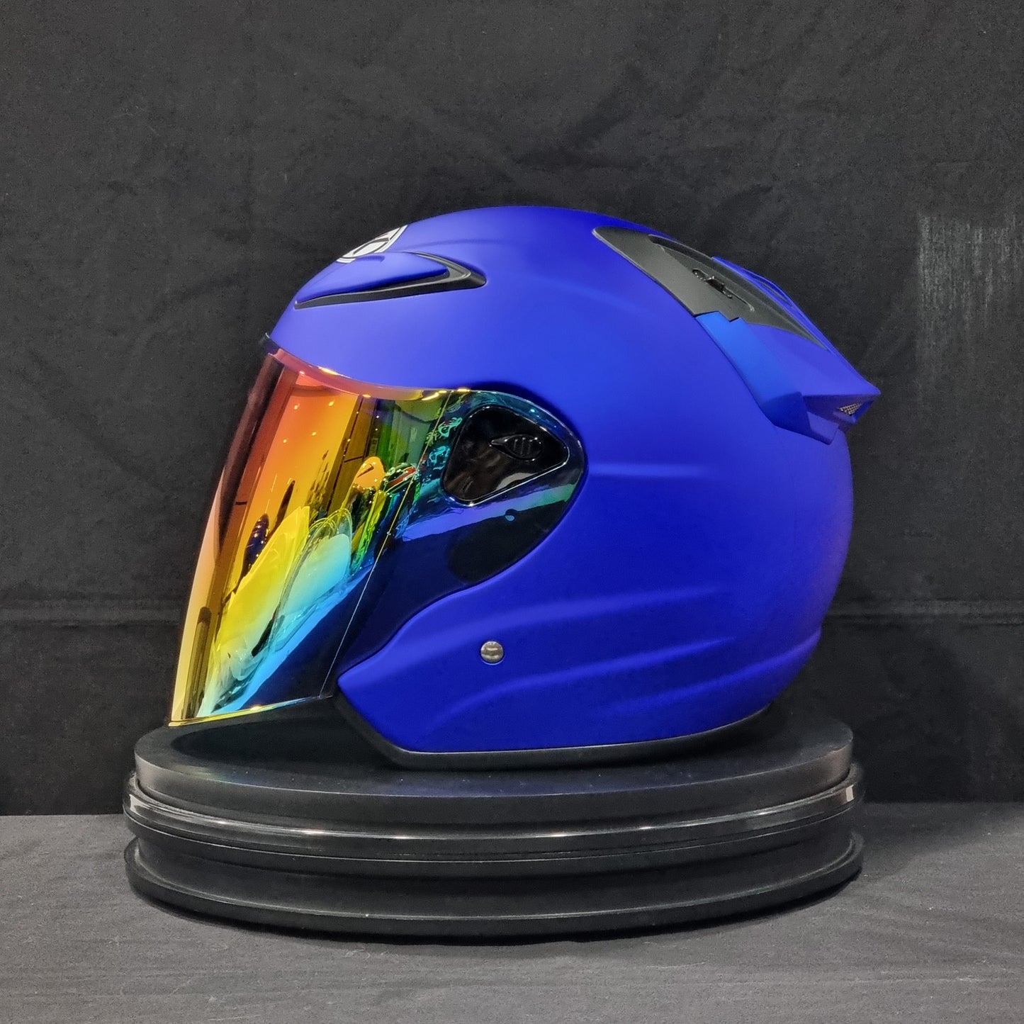 NHK Helmet R6 v2 Solid (Candy Blue Matt)