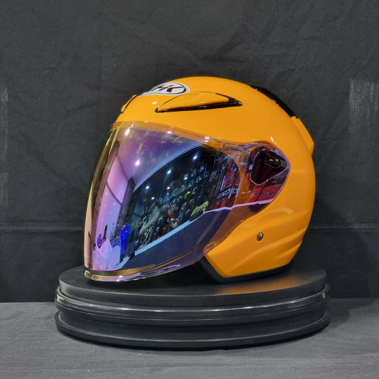 NHK Helmet R6 v2 Solid (Yellow Glossy)