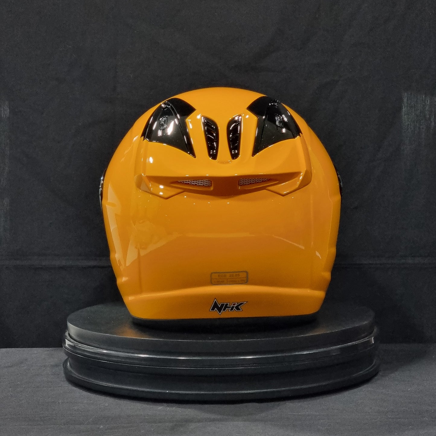 NHK Helmet R6 v2 Solid (Yellow Glossy)