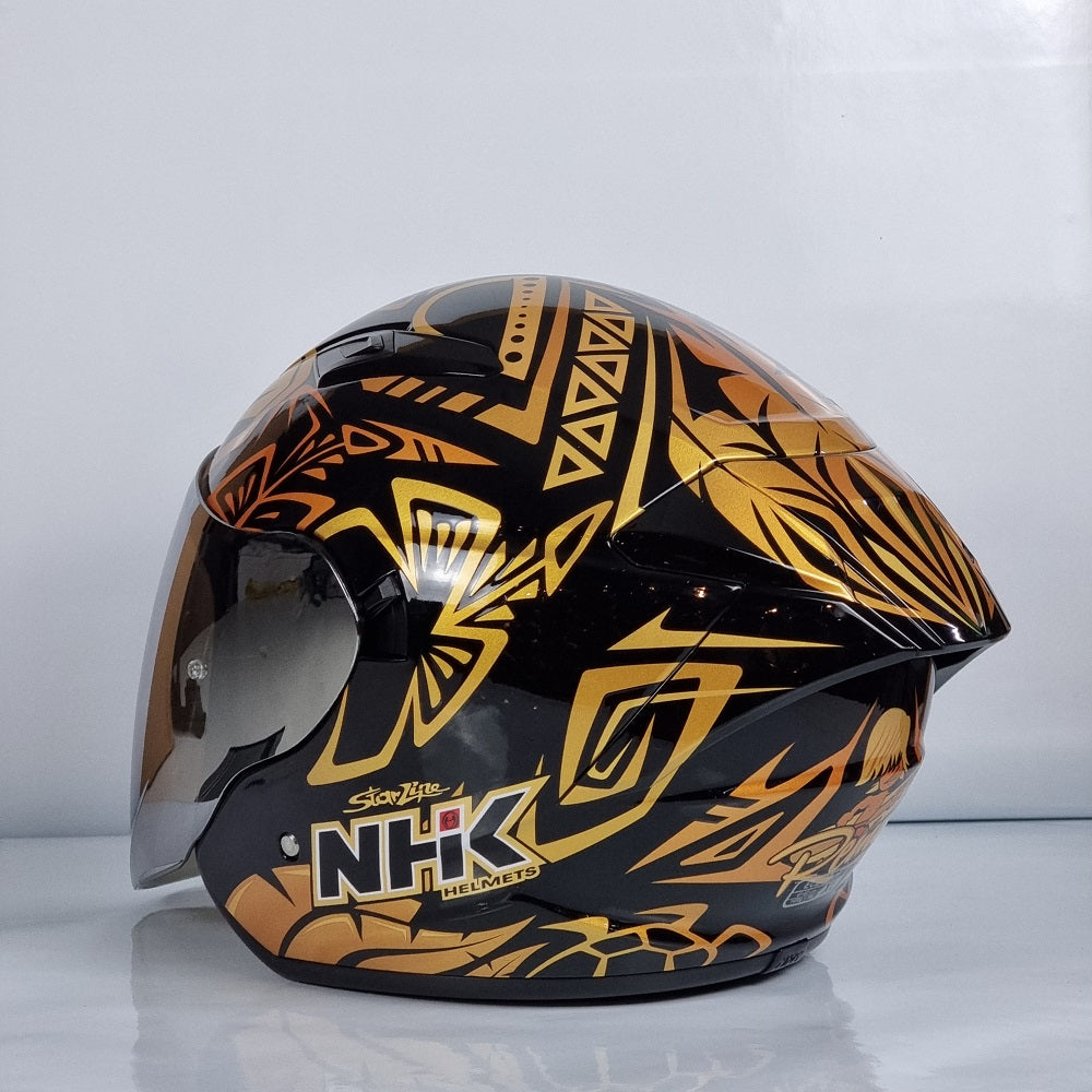 NHK Helmet S1GP Remi Gardner #2 (Black/Gold Glossy)