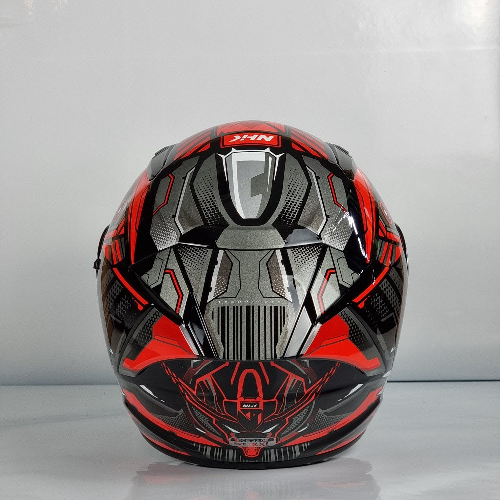 NHK Helmet S1GP Technicore (Black/Red Glossy)