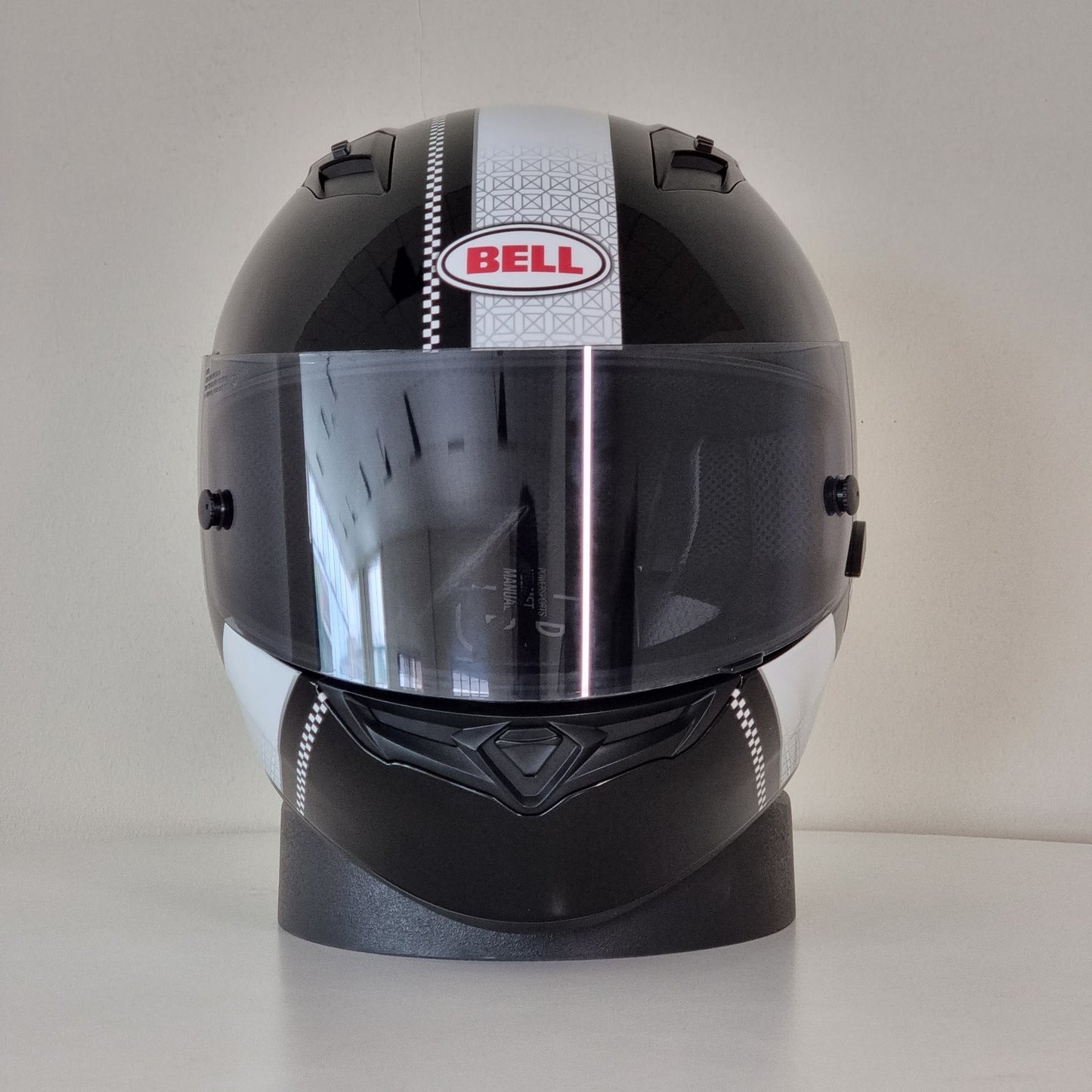 Bell Helmet Qualifier (Vitesse Matte Gloss Black/White)