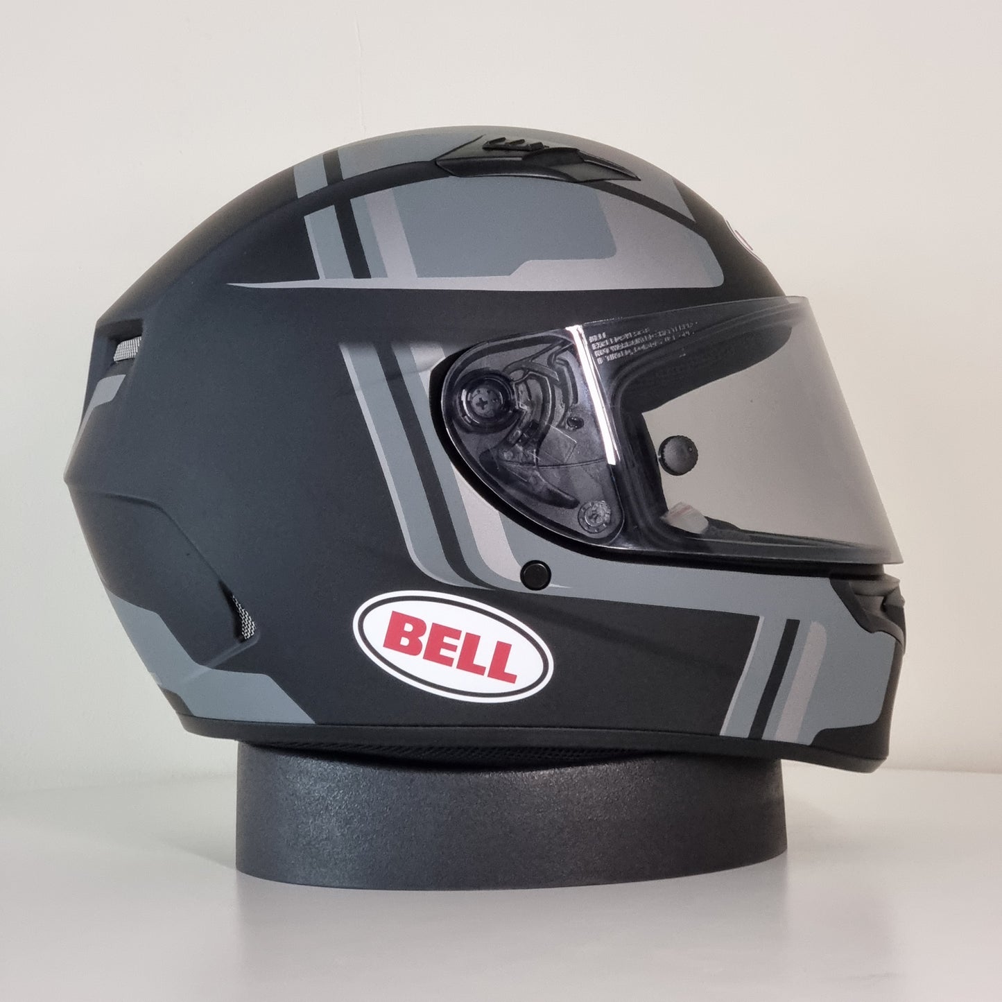 Bell Helmet Qualifier (Torque Matte Black/Grey)