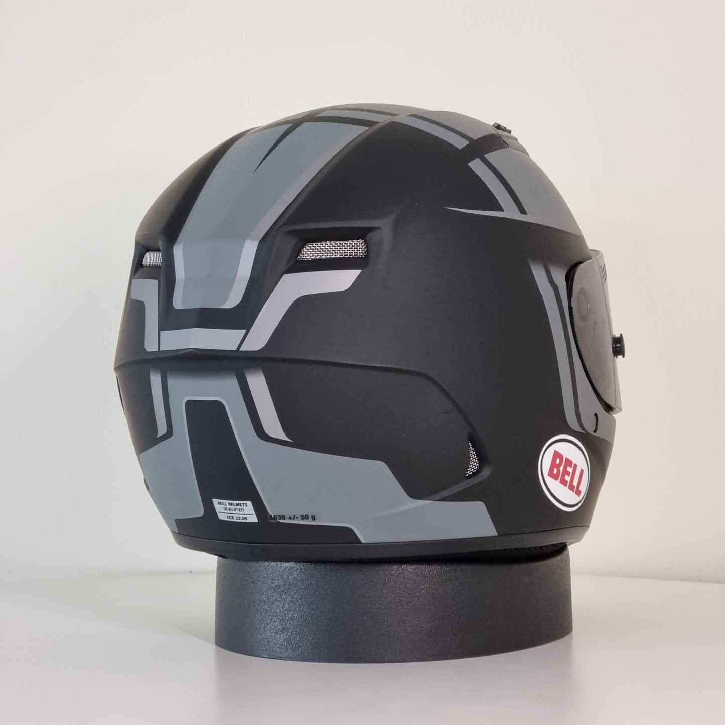 Bell Helmet Qualifier (Torque Matte Black/Grey)