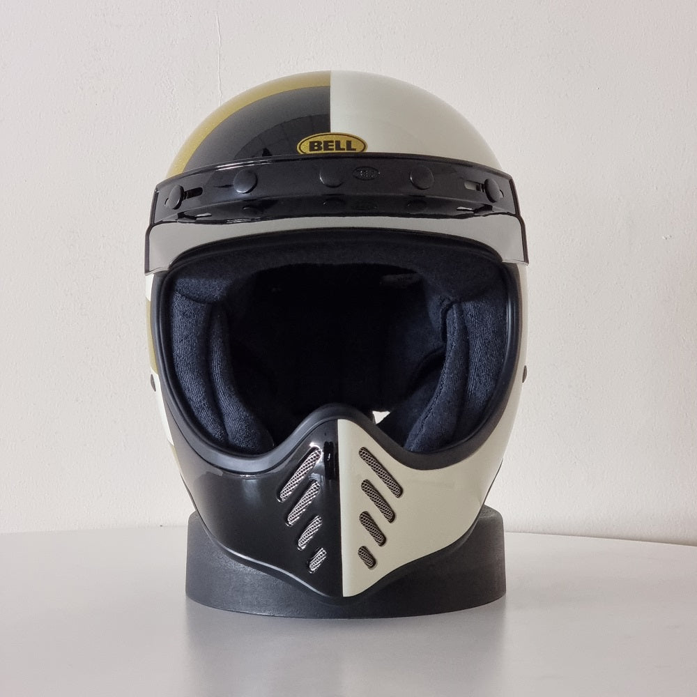 Bell Helmet Moto-3 (ATWYLD Orbit White/Black)