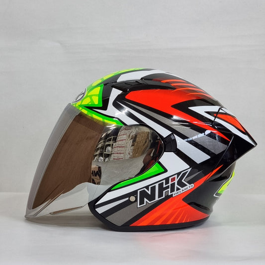 NHK Helmet S1GP Ivan Ortola #2 (Black Glossy)
