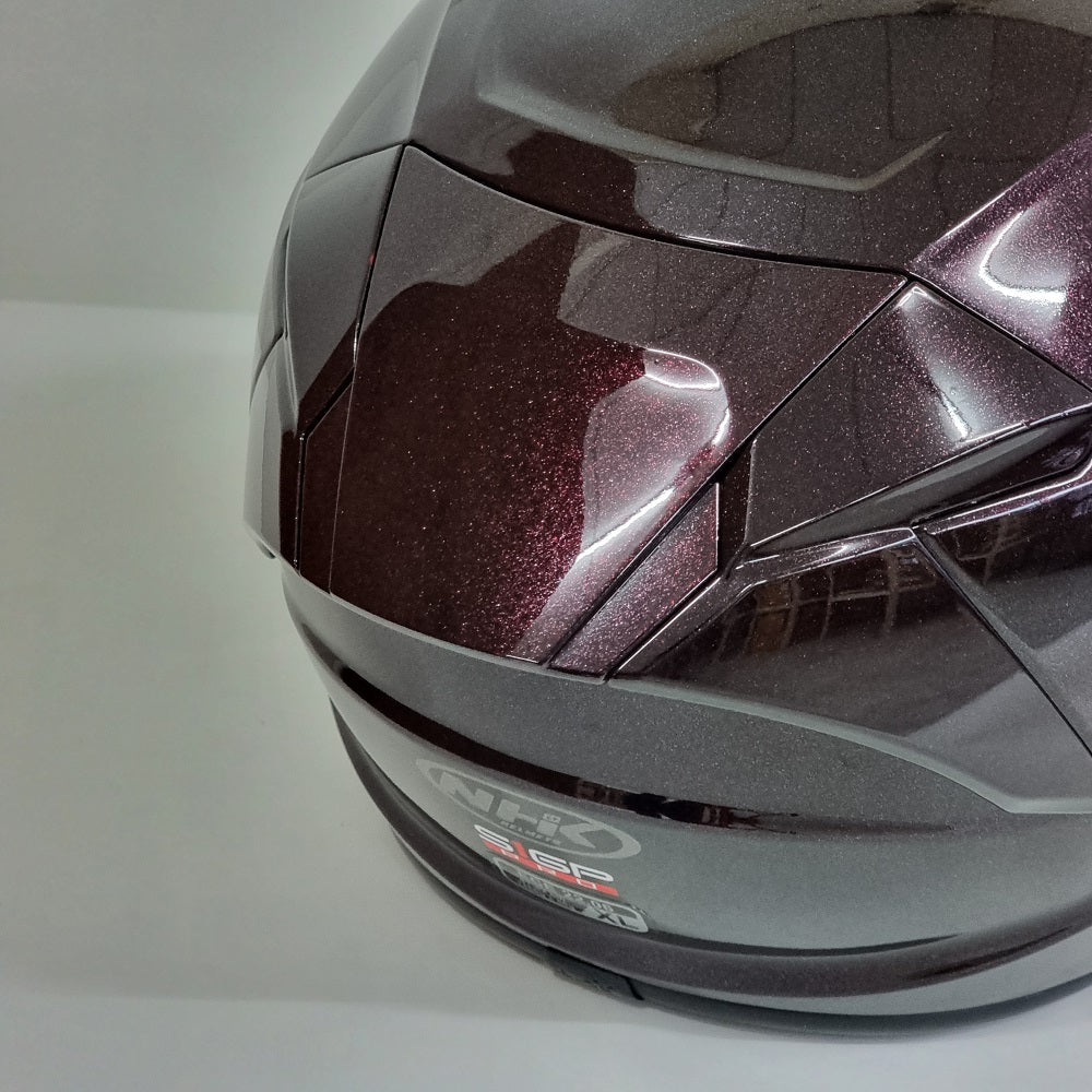 NHK Helmet S1GP Solid (Laser Red Glossy)