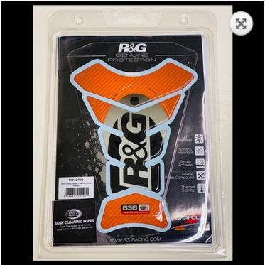 R&G "Factory Carbon" Tank Pad - Durian Bikers