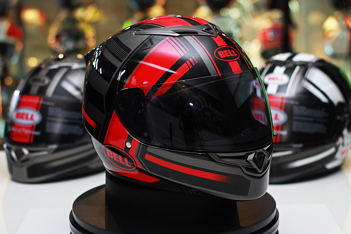 Bell RS-2 (Tactical Red/Black/Titanium) - Durian Bikers