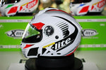 X-Lite X-1004 Nordhelle N-Com (17 Metal White) - Durian Bikers