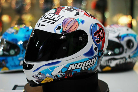 X-Lite X-803 Gemini Replica (24 Melandri France Metal White) - Durian Bikers