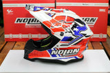 Nolan N53 Practice (22 Stoner Suzuka Metal White) - Durian Bikers
