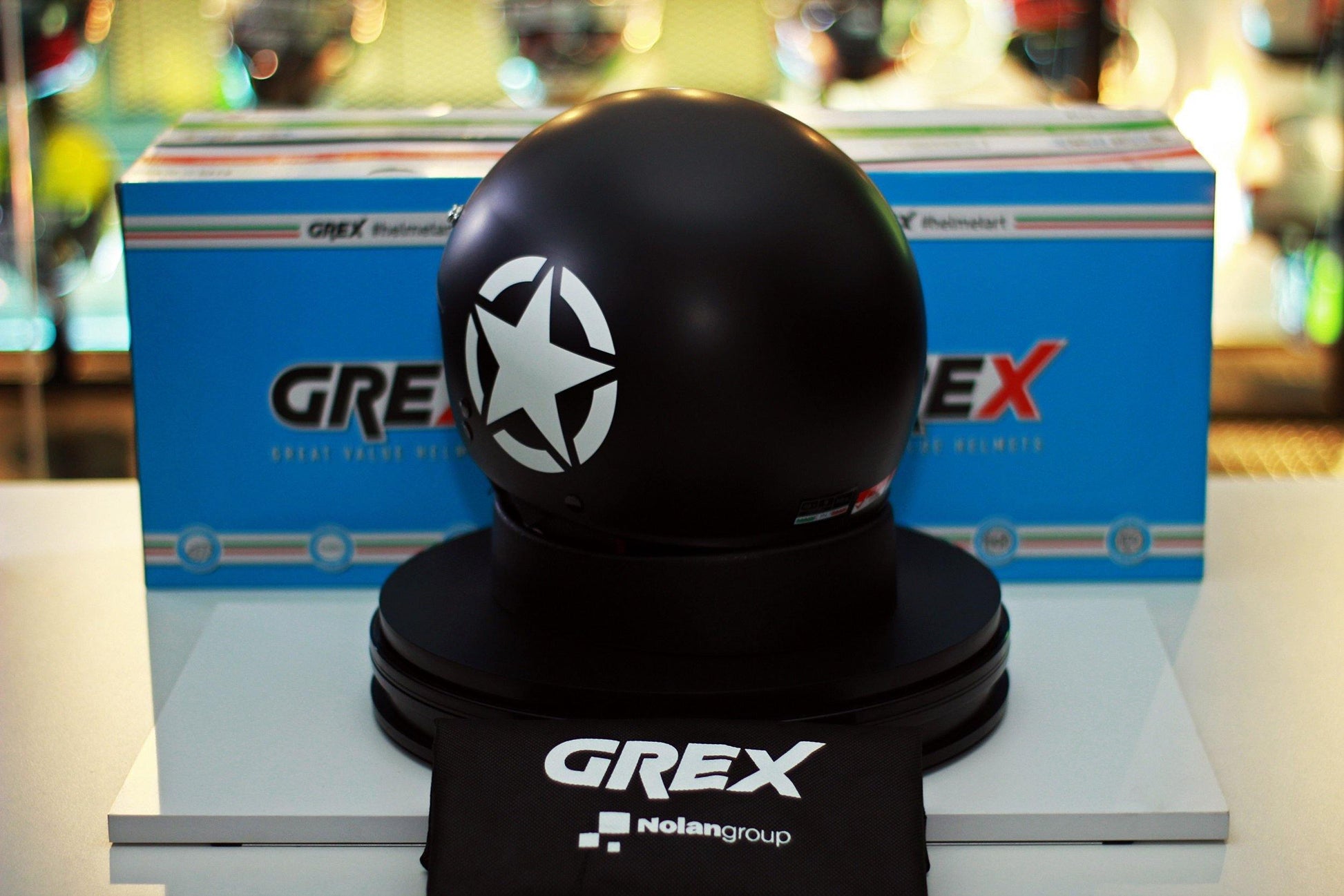 Grex G2.1 Army (3 Flat Black) - Durian Bikers