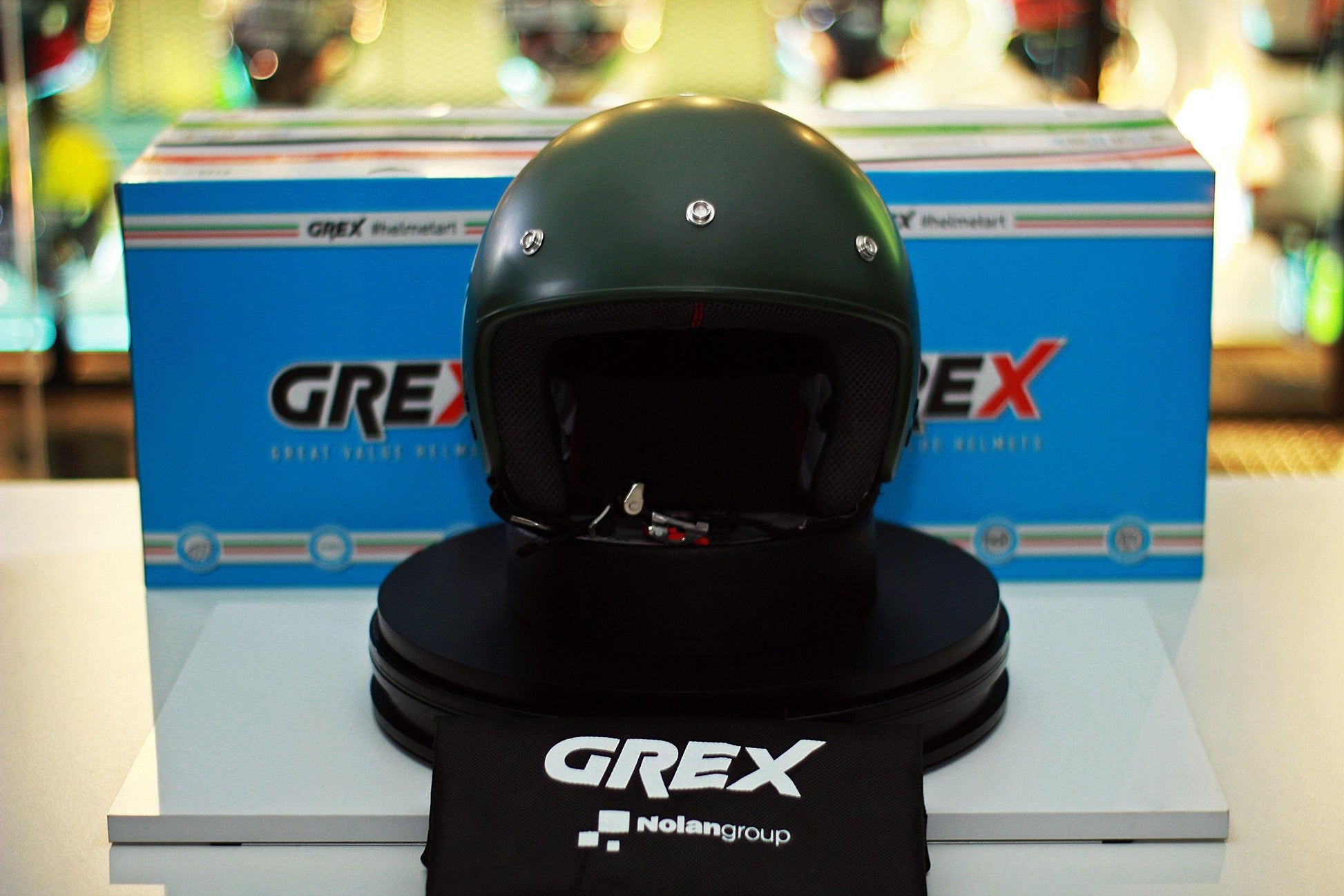 Grex G2.1 Army (5 Flat Military Green) - Durian Bikers