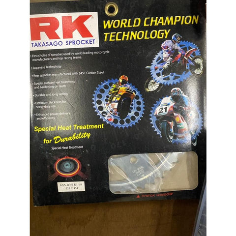 RK Premium Sprocket for Suzuki GSX-R750 K1-L0 & V-Strom 650 (525 x 45T / 47T) - Durian Bikers