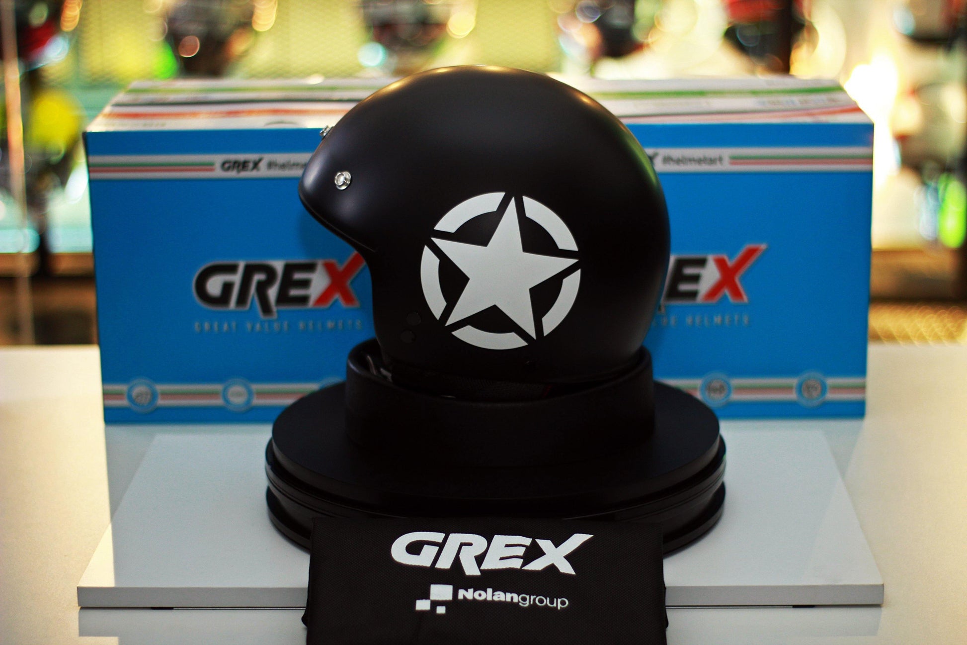 Grex G2.1 Army (3 Flat Black) - Durian Bikers