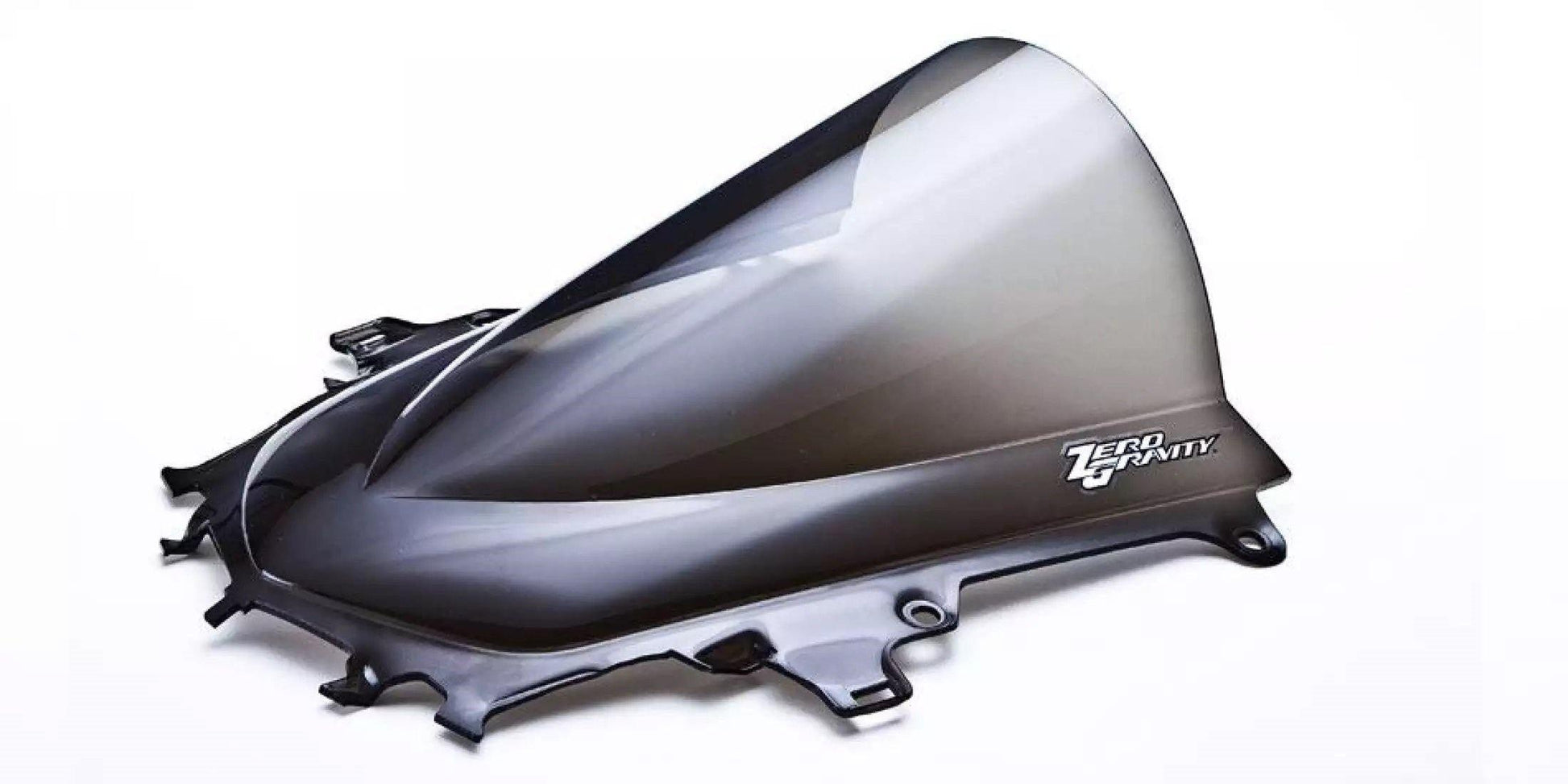 Zero Gravity Double Bubble Windscreen fits for Yamaha YZF R1M / R1 / R1S ('15-'18) (Light Smoke) - Durian Bikers